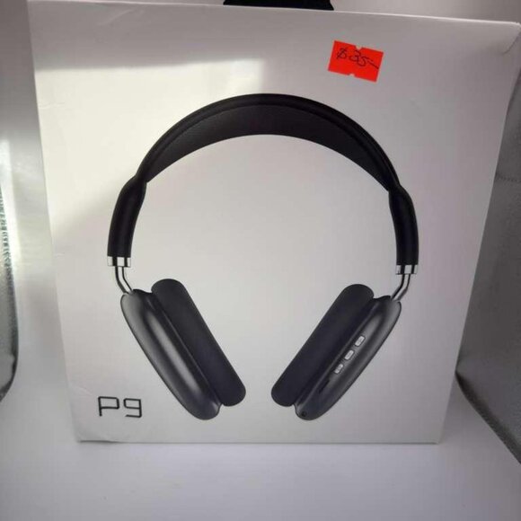 AOKO P9 Wireless Bluetooth Headphones – Over-Ear Stereo Headset with Mic – Grey - Picture 1 of 2